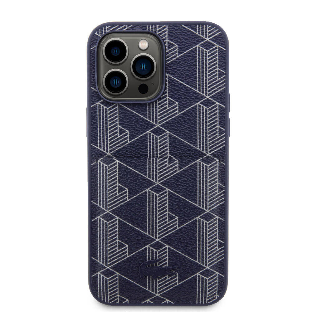 Lacoste iPhone 15 Pro Max Orjinal Lisanslı Magsafe Şarj Özellikli PU Deri Görünümlü Kartlıklı Karışık Monogram Desenli Telefon Kılıfı - 5 Lacoste iPhone 15 Pro Max Orjinal Lisanslı Magsafe Şarj Özellikli PU Deri Görünümlü Kartlıklı Karışık Monogram Desenli Telefon Kılıfı - 5